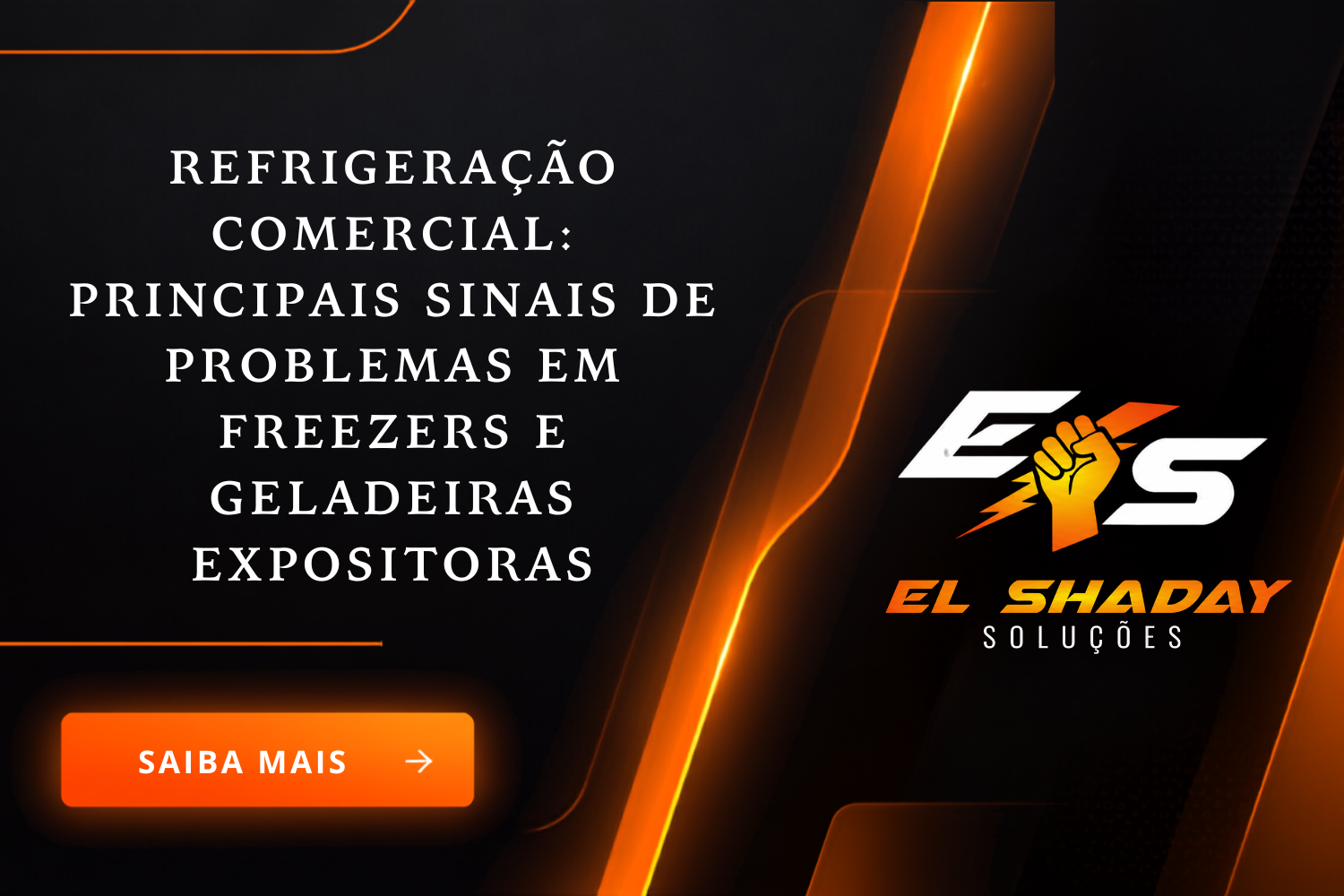 Problemas em refrigeração comercial com freezers e geladeiras expositoras